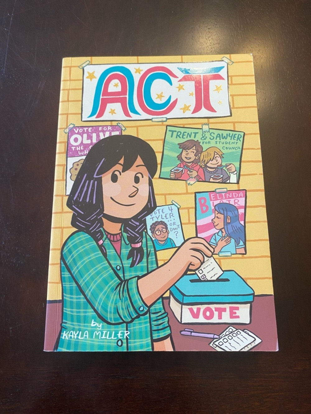 ACT Graphic Novel - Colorful Illustrated Cover